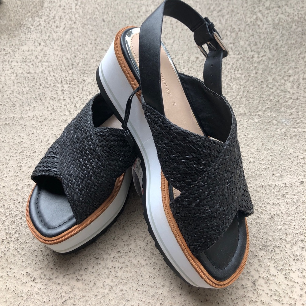 NEW Zara platform sandals